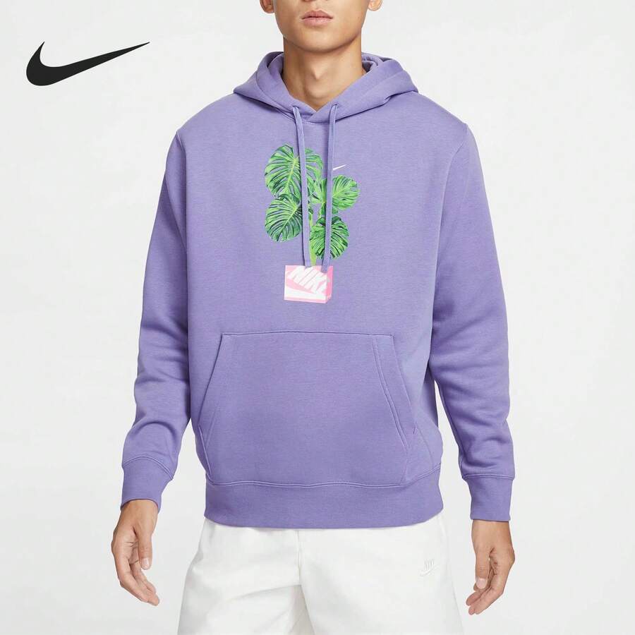 Nike/Nike Authentic Men's Fashion Printed Pullover Sweatshirt HQ2968-527 - HQ2968-527 - View 1