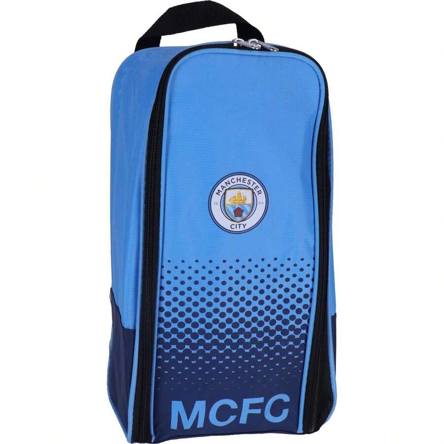 Manchester City FC Fade Boot Bag - Blue/Sky Blue - View 1