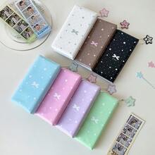 ألبوم صور Star Life ب- 4 فتحات للطلاب، لحفظ تذاكر الطائرة والإيصالات، سكراب بوك تذكاري وحامل بطاقات صور الأيدول - متعدد الألوان - مشاهدة 2