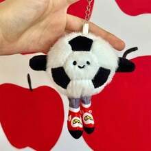 Juguete de peluche con forma de animal para niños, rugby, billar, fútbol con patas, decoración colgante con cara sonriente y tierno, muñcreativo, regalo de cumpleaños. - -12cm-Estilo 7 - Ver 6