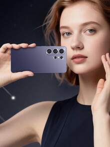 1Set For Galaxy S26 Ultra Camera Lens Protector,9H Hardness,Scratch Resistant,Ultra-Thin Tempered Glass,Metal Individual Camera Cover ForSamsung Galaxy S26 Ultra/S26/S25/S25Ultra/S24/S23/S22-Purple - Mauve Purple - View 6