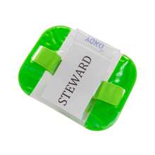 Yoko ID Armband - Fluorescent Green - View 1