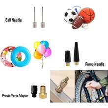 Screw-On Inflator Nozzle Paddle Board Adapter Kit Brass Compressor Pump Converter Attachment Pool Floats, Mattress, Inflatable Boat, Kayak, 13Pcs) - Multicolor - View 4