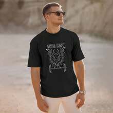 Gym Bat Workout Vampire Bat And Moon Healthy Goth T Shirt,Men Clothing,100 Percent Cotton - 款式 - 查看 8