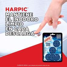 Harpic Pastillas Acuáticas Azules, 5 Piezas - Pastillas Acuáticas - Ver 4