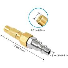 Screw-On Inflator Nozzle Paddle Board Adapter Kit Brass Compressor Pump Converter Attachment Pool Floats, Mattress, Inflatable Boat, Kayak, 13Pcs) - Multicolor - View 7