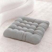 1pc 40cm Square Large Floor Cushion Pillow - Luxury Meditation Mat For Adults, Perfect For Yoga, Reading And Home Decor - Multicolor - View 10