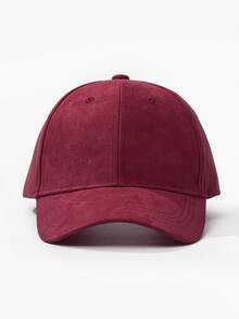 Fashion Solid Color Suede Baseball Cap Unisex Retro Hip-Hop Style Back Snapback Adjustable Sun Hat - Multicolor - View 24