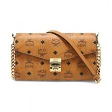 Mcm Millie Visetos Senior Visionary Woman Shoulder Chain Bag MWRAAME01CO001 - 干邑色MWRAAME01CO001 - 查看 1