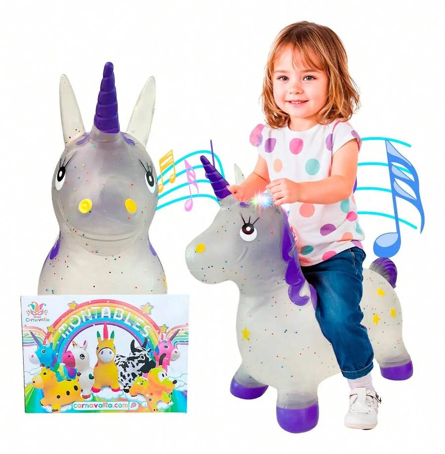 Baby Rocking Horses & Animals - Purple - View 1