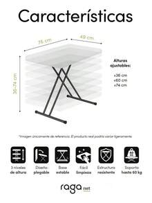 Bar & Serving Carts - White - View 2