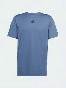 Adidas Men's D4T PRIMELIFT T-SHIRT, Durable Quick-Dry Performance Training Crew Neck Short Sleeve T-Shirt, Fitness Wear KV6621 - Navy Blue - View 3