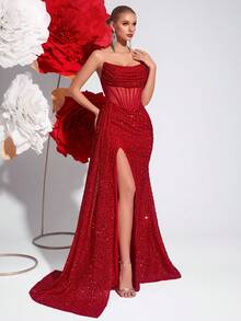 Vestidos de Boda - Rojo - Ver 7
