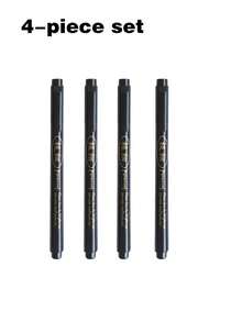 1/4pcs Calligraphy Pen Set, For Handwriting - Fine & Sharp, Replaceable Black Ink, Flexible Oval Barrel, Lightweight Plastic Material, Art Painting, Professional Art Use - A - View 14