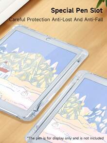 Kingsung 黑貓與星星圖案平板保護殼，相容 iPad 9.7/10.2/10.5/10.9/12.9/Pro 11、第 10 代，相容 Galaxy Tab S6 Lite 10.4"，相容 Kindle Paperwhite 第 12 代 2024、Kindle (第 11 代) 2022，柔軟防震，智慧支架/自動喚醒/睡眠 - 彩色 - 查看 6