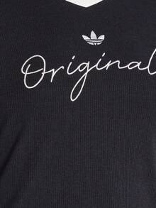 Adidas Originals Kaos Rajut Lengan Panjang Tanpa Kerah Wanita TKS2381 - Hitam - View 4