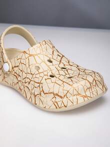 Unisex Clogs, All-Season, Shock-Absorbing, Non-Slip, Quiet, Multi-Functional/Indoor/Outdoor Clogs - Khaki - View 6