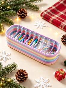 10-Grid Diamond Painting Beads Storage Box, Color-Coded Sorting Organizer, Handmade Storage Container, Suitable For Enthusiasts, Diamond Painting Supplies And Beads Storage - A - View 11