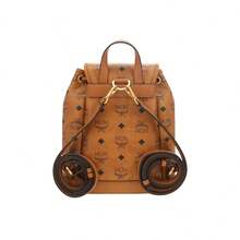 Mcm Arenvisetos Logo Women's Shoulder Bag MWKFATA02CO001 - 干邑色MWKFATA02CO001 - 查看 4