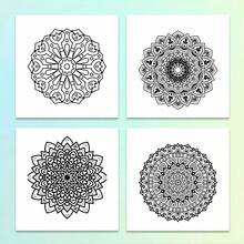 Kaleidoscope Coloring Activity Books With Geometric Mandala Floral And Abstract Patterns Creative Art Pages To Build Focus Color Recognition Fine Motor Skills And Imagination Screen Free Play For Home Classroom Travel - Coloring Book - View 5