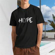 12 Step Recovery T Shirt For Men   Sobriety Support Graphic Tee, Alcohol Free Hope Shirt - Shape - View 1