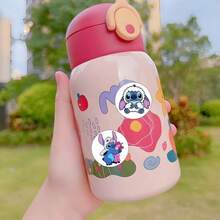 500pcs Stitch Animal Planner Stickers Roll, Reward Stickers, Phone Decoration Stickers, Adhesive Planner Stickers - Multicolor - View 6