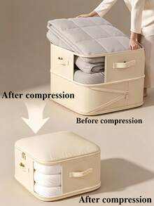 Extra Large Capacity Closet Storage Bag, Multi-Functional Clothing & Bedding Compression Storage Bag, Travel Fabric Drawer Divider Bag, Suitable For Moving, Bedroom, Closet, Dorm, College Dorm Essentials, Travel Essentials, Room Home Decor, Back To School Season - Multicolor - View 5