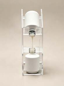 Acrylic Transparent Inverted Nail Polish Holder - Clear - View 2