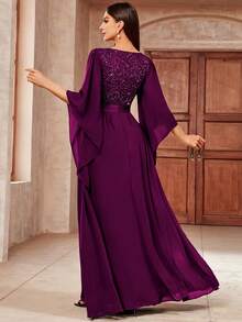 Wedding Dresses - Maroon - View 4