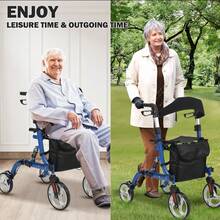 Kselythan Travel Carts - Navy Blue - View 6