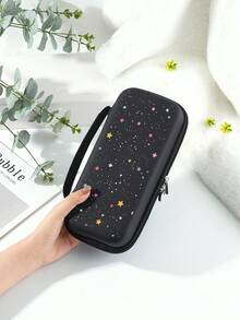 1pc Starry Dot Design Protective Case, Compatible With Switch 2nd Gen (2025) With Openable Stand, For Switch NS/Switch OLED, Suitable For Switch 2 Game Console Accessories, Storage Bag, Switch Protective Case, Romantic Gift For Switch Players - Multicolor - View 8