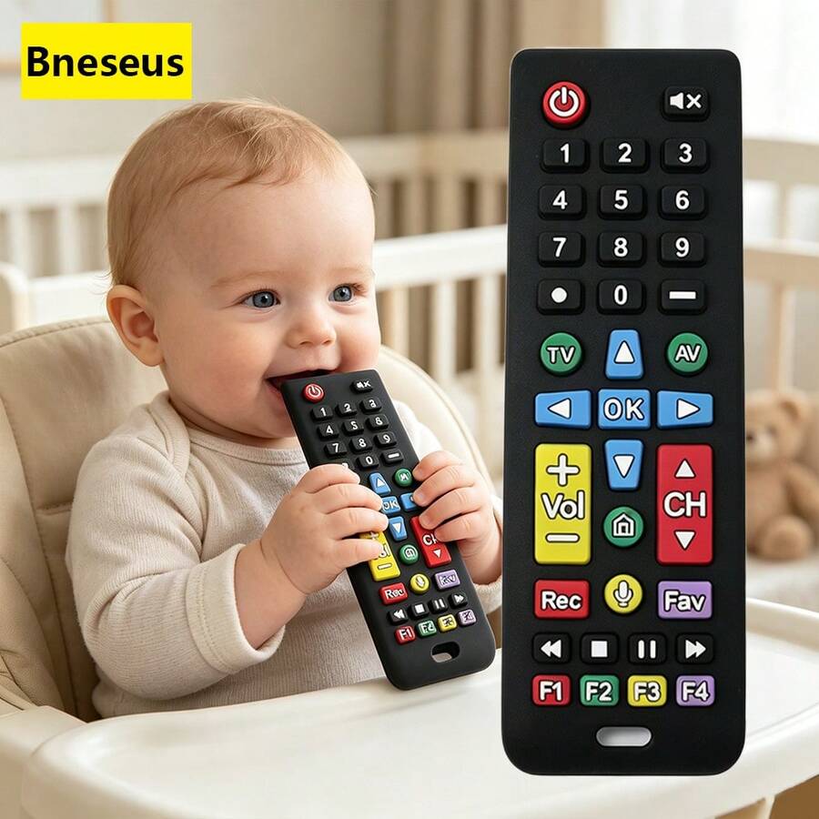 Bneseus 1pc New Baby Teething Toy, Sensory Chewing Toy Suitable For Newborns, Holiday Gift For Boys And Girls