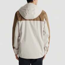 Columbia New Men's Outdoor Sports Thermal Heat-Lock Warm Jacket Windbreaker Waterproof Softshell - Brown/Beige - View 4