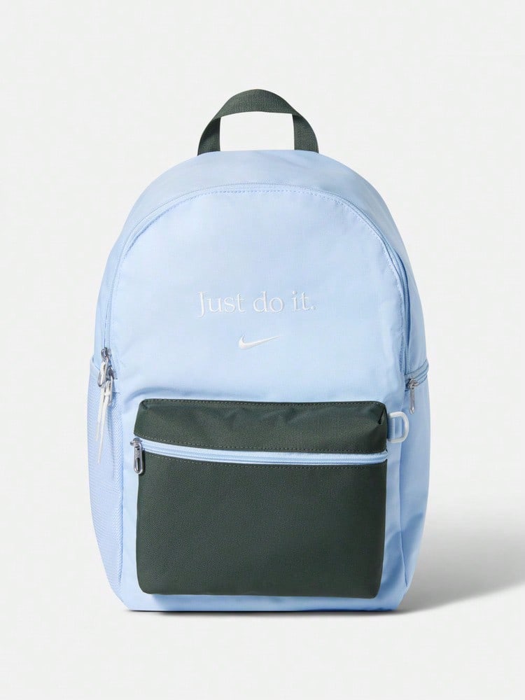 Nike Ransel Unisex NK HERITGE BCKPCK 2.0-COLRBLCK IQ3296-407 - Biru - View 1