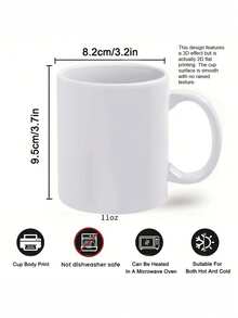 Custom 2D Ceramic Mug, Personalized Doctor Set Design And Custom Name, Suitable For Male Doctor's Coffee Cup, Can Add Your Own Logo, Photo And Text, First Choice For Christmas, Thanksgiving Or Birthday Gift - Multicolor - View 9