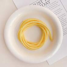 4pcs/8pcs Pelindung Kabel Spiral Warna Acak, Pelindung Kabel Charger, Pelindung Kabel Data, Pelindung Kabel Charger, Pelindung Kabel Earphone, Cocok untuk Earphone Ponsel, Kabel Data USB, Pelindung Kabel Charger, Pelindung Kabel - MultiWarna - View 10