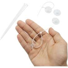 20 Pack Aquarium Suction Cups |   Suction Cup With Clip, Adjustable Ties, Holding Airline Tubing CO2 Hose - 30 Pcs - View 4