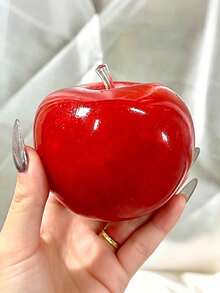1 Peça, Bola de Estresse Transparente em Formato de Maçã, Textura de Gelatina Estourada, Forma Livre, Ornamento de Cura Fofo para Mesa, Perfeito para Feriados, Presentes de Aniversário, Halloween, Ação de Graças, Natal, Dia do Trabalho, Volta às Aulas, Presentes de Festa, Squishy, Squish Crocante, Squish de Manteiga Crocante, Aperte, Bola de Gelatina. Brinquedo de Estresse Squishy, Squish de Bolinho, Materiais Escolares, Btsarmy, Decoração de Halloween - Multicolorido - Visão 4