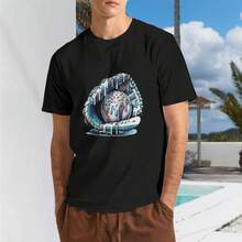 Baseball Drip Ice Cream Sprinkles Baseball Glove T Shirt 180g - 款式 - 查看 1