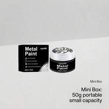 Silver Metallic Paint Quick Dry Metal Effect Repair Paint For Crafts Furniture Hardware DIY Decorative Coating Paint - Quick-dry Silver Metallic Paint - View 10