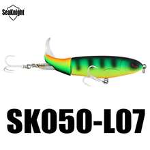 SeaKnight SK050 90mm 13g, SK051 130mm 39g, SK053 110mm 19g Whopper Plopper Surface Fishing Lure, Rotating Tail Hard Bait, Artificial Fishing Lure For Bass, Pike, Perch, Freshwater And Saltwater - Multicolor - View 22