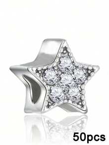 Fashionable Pentagram Rhinestone DIY Pendant, As A Special Gift For Friends - Multicolor - View 8