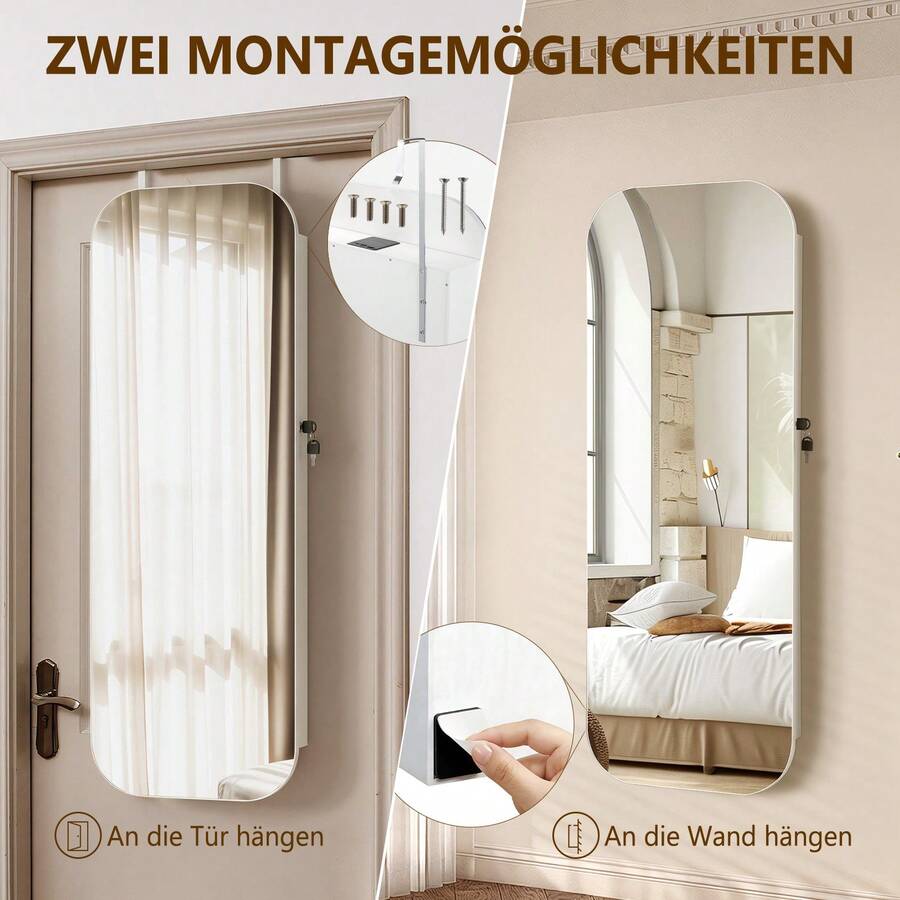 Sour Lemon Jewelry Cabinet, Storage For Back-To-School In A College Dorm - 橢圓形 - 查看 1