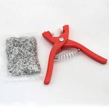 100/200 Set Perlengkapan Pemasangan Kancing Logam, Tang Tekan Manual, Cocok untuk Kerajinan Tangan DIY, Pakaian, Topi, Tas, Kancing Jepit Lima Cakar Tanpa Jahit, Pemula dan Profesional, Kancing untuk Memasang Perlengkapan Tidur (Kancing Warna Acak) - tang - View 12