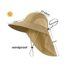 Topi Matahari Unisex untuk Semua Musim, Topi Pelindung Matahari, Topi Hiking, Topi Memancing, Jaring Bernapas. Dapat Diatur, Ringan, dan Dapat Dilipat. Perlengkapan Pelindung Matahari Terbaik untuk Penggunaan Luar Ruangan Sepanjang Hari. - Beraneka warna - View 2
