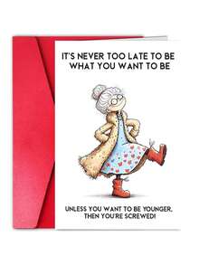 1Pc Funny Birthday Cards For Women | Funny Birthday Cards For Women, Funny Birthday Cards For Sisters - View 8