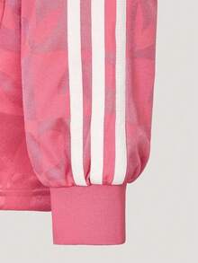 Adidas Originals Women's VDAY JRSY WPOLO Knit Collar Long Sleeve T-Shirt KY2021 - Pink - View 7