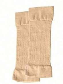 1 Pair Compression Arm Sleeves, Elastic Thin Knit Arm Guards, Fitness Accessory - Multicolor - View 9