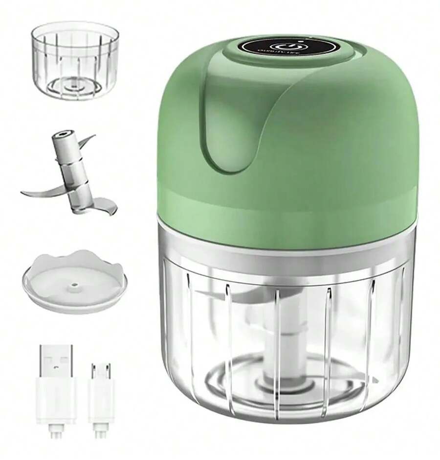 Mini Electric Vegetable Chopper 250ml Food Processor