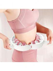 360° Muscle Roller 12-Wheel Ring Leg Massager, Suitable For Calves, Legs, Arms, Tennis Elbow And Golf Elbow, Plastic Fascia Muscle Roller Fat Burning Trigger Point Release, Perfect Mother's Day Gift - Multicolor - View 9